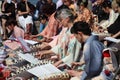 Koto players Royalty Free Stock Photo