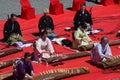 Koto players on Roosevelt Island Royalty Free Stock Photo