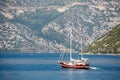 Kotor bay boat , Montenegro