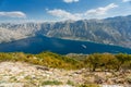 Kotor, Montenegro. Seen from above