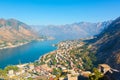 Boka Kotorska bay. Montenegro Royalty Free Stock Photo