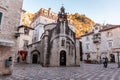 The Church of St. Luke is a Serbian Orthodox Church in Boka Kotorska, Montenegro