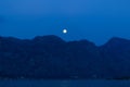 Kotor in the night Royalty Free Stock Photo