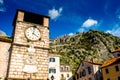 Kotor old city in Montenegro Royalty Free Stock Photo