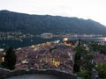 Kotor panorama from the fortress