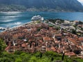 Kotor panorama from the fortress