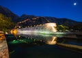 Kotor Walls and Fortress at Night