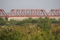 Kotri bridge in sindh Pakistan, Steel bridge on river