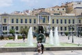 Kotzia Square Fountain in Athens, Greece