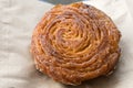 Kouign-amann, a traditional Breton cake made with butter