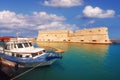 Koules fortress The Venetian Castle of Heraklion in Heraklion city, Crete island Royalty Free Stock Photo
