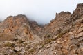 The Kourtaliotiko Gorge, detail. Crete, Greece.