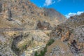 Kourtaliotiko Gorge at Greek island Crete