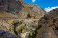 Kourtaliotiko Gorge at Greek island Crete