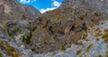 Kourtaliotiko Gorge at Greek island Crete