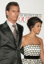 Kourtney Kardashian,Scott Disick Royalty Free Stock Photo