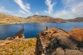 Koutalas beach in Serifos island, Greece Royalty Free Stock Photo