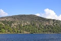 Koutavos Lagoon on the Greek Island of Kefalonia Royalty Free Stock Photo