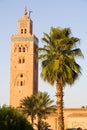 Koutoubia Mosque Royalty Free Stock Photo