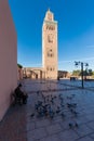 Koutoubia Mosque is the largest mosque in Marrakech, Morocco. Africa