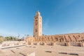 Koutoubia Mosque, Marrakech, Morocco during a bright sunny day Royalty Free Stock Photo