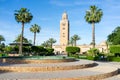 Koutoubia Mosque Royalty Free Stock Photo