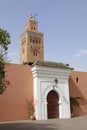 Koutoubia mosque in Marrakesh Royalty Free Stock Photo