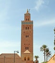 Koutoubia mosque in Marrakesh, Morocco Royalty Free Stock Photo