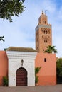 Koutoubia Mosque. Marrakech . Morocco Royalty Free Stock Photo