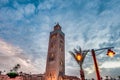 Koutoubia Mosque at Marrakech, Morocco