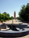 The Koutoubia, the most known and visited monument in Marrakech Morocco Royalty Free Stock Photo