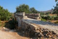 Koutsos Bridge on Crete Royalty Free Stock Photo