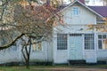 KOUVOLA, FINLAND - OCTOBER 15, 2018: Beautiful autumn in old rustic museum district of Kouvola - Kaunisnurmi