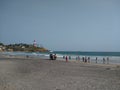 Kovalam beach and light house seascape view, Thiruvananthapuram Kerala