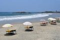 Kovalam, Kerala, India, March, 18, 2019. Kovalam beach in Kerala in spring