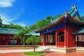 Koxinga Shrine - Historic Site of Tainan Royalty Free Stock Photo