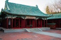 Koxinga Shrine temple main hall view in Tainan Taiwan memorial dedicated to Koxinga the Ming Dynasty general