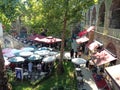 Koza Han silk market in Bursa City, Turkey. Royalty Free Stock Photo