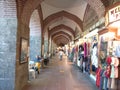 Koza Han silk market in Bursa City, Turkey. Royalty Free Stock Photo