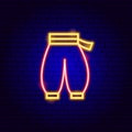 Kozak Trousers Neon Sign