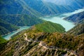 Kozjak lake in Macedonia Royalty Free Stock Photo