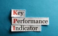 Kpi abbreviation Royalty Free Stock Photo