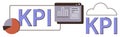 KPI Dashboard with Analytics, Charts, and Cloud Integration for Real-Time Performance Monitoring Royalty Free Stock Photo