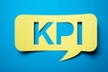 KPI Data Predictive Analytics Speech Bubble