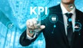 KPI Key Performance Indicator for Business Concept uds Royalty Free Stock Photo