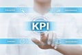 KPI Key Performance Indicator Business Internet Technology Concept