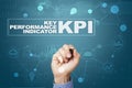 KPI. Key performance indicator. Business and technology concept.