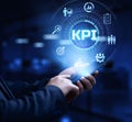 KPI key performance indicator business technology concept. Royalty Free Stock Photo