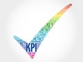 KPI - Key Performance Indicator check mark