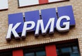 KPMG logo sign